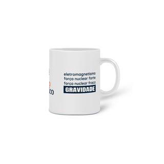 Nome do produto Caneca Eletromagnetismo Forças e Gravidade