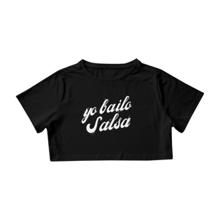 Nome do produto Yo bailo salsa (cropped)