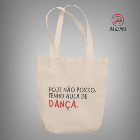 Ecobag Hoje não posso