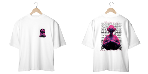 Camiseta Oversized Realidade Virtual 