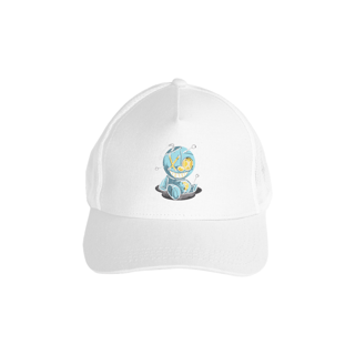 Nome do produtoBoné Americano com Tela - Urso Rasgado 