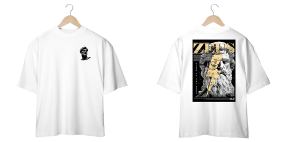 Camisa Oversized – Zeus Estilo Estampa 