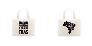 Nome do produtoEco Bag Grande – Daqui pra Frente é Só pra Trás