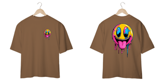 Nome do produtoCamiseta Oversized Emoji Hipnótico 