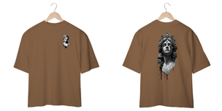 Nome do produtoCamisa Oversized – Deusa que Sangra pelos Olhos