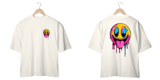 Nome do produtoCamiseta Oversized Emoji Hipnótico 