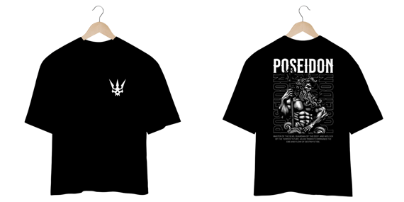 Camiseta Oversized do Poseidon 