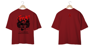 Nome do produtoCamiseta Oversized Lost in Grin