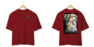 Nome do produtoCamisa Oversized – Zeus Estilo Estampa 