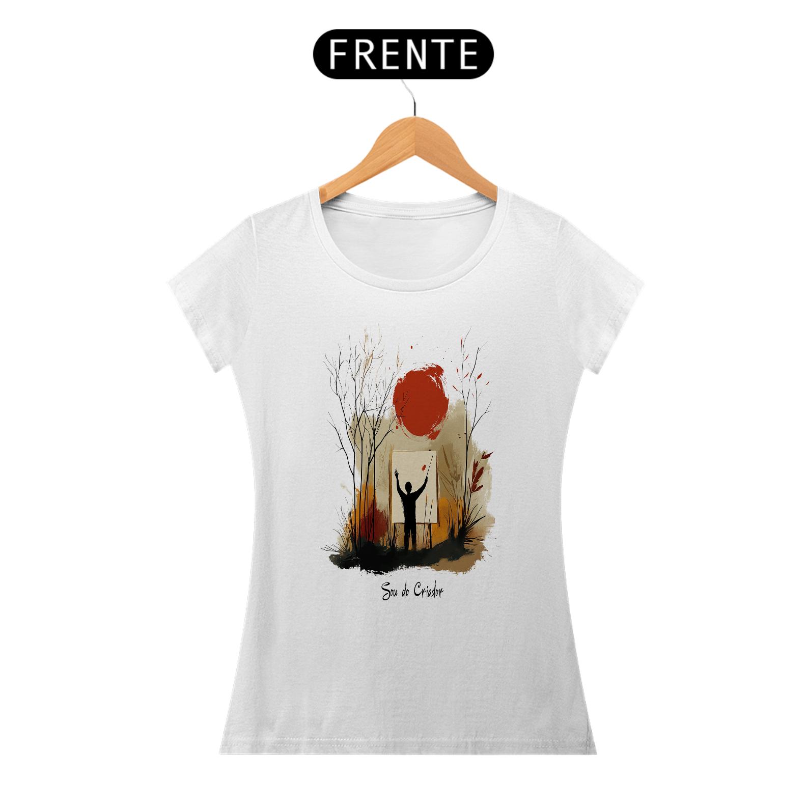 Camiseta Baby Long Prime Sou do Criador