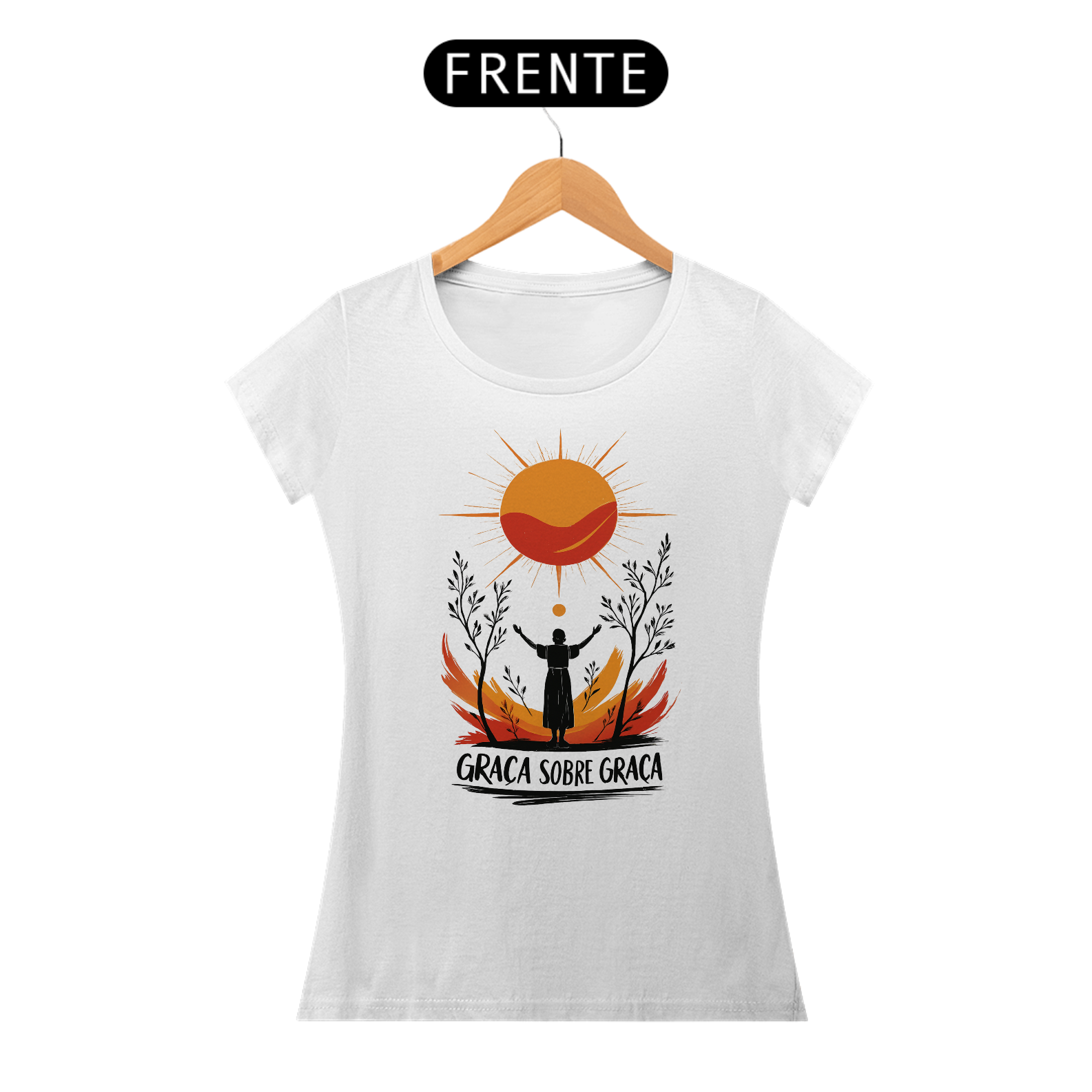 Camiseta Baby Long Prime - Graça sobre graça