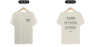 Nome do produto Camiseta Prime Branca/Marfim - Saudade