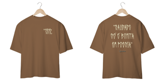 Nome do produto Camiseta Oversized - Saudade