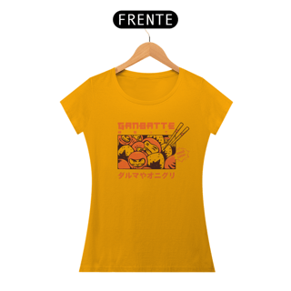 Nome do produto Camiseta Feminina Darumaki da Sorte Estampa Japonesa 