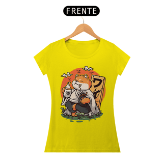 Nome do produto Camiseta Feminina Shiba no Sake Estampa Japonesa 