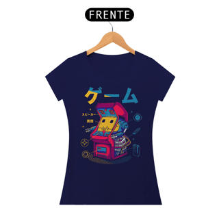Nome do produto Camiseta Feminina Tokyo Arcade Estampa Japonesa