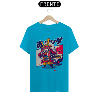 Camiseta Guaxinim Samurai Estampa Japonesa