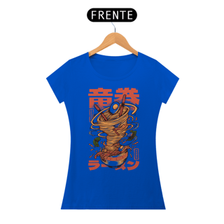 Nome do produto Camiseta Feminina Lámen Furação Estampa Japonesa
