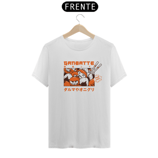 Camiseta Darumaki da Sorte Estampa Japonesa 