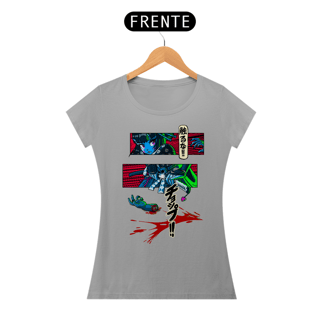 Nome do produto Camiseta Feminina Não me toque Estampa Japonesa
