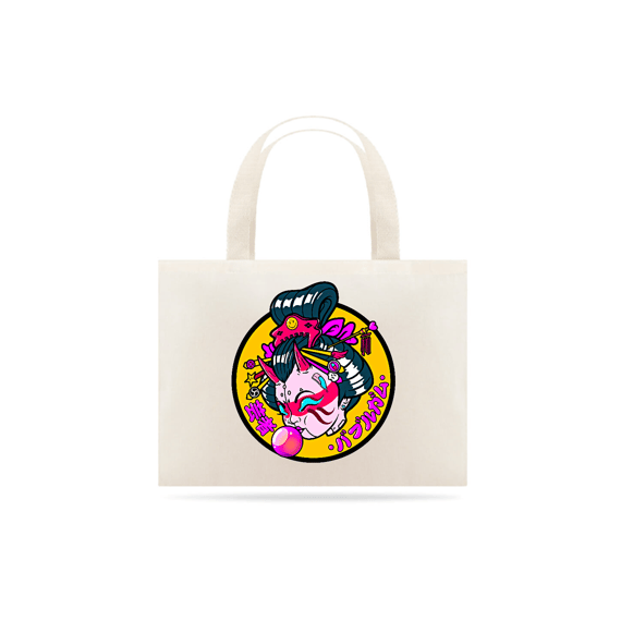 Ecobag Gueixa bola de chiclete 