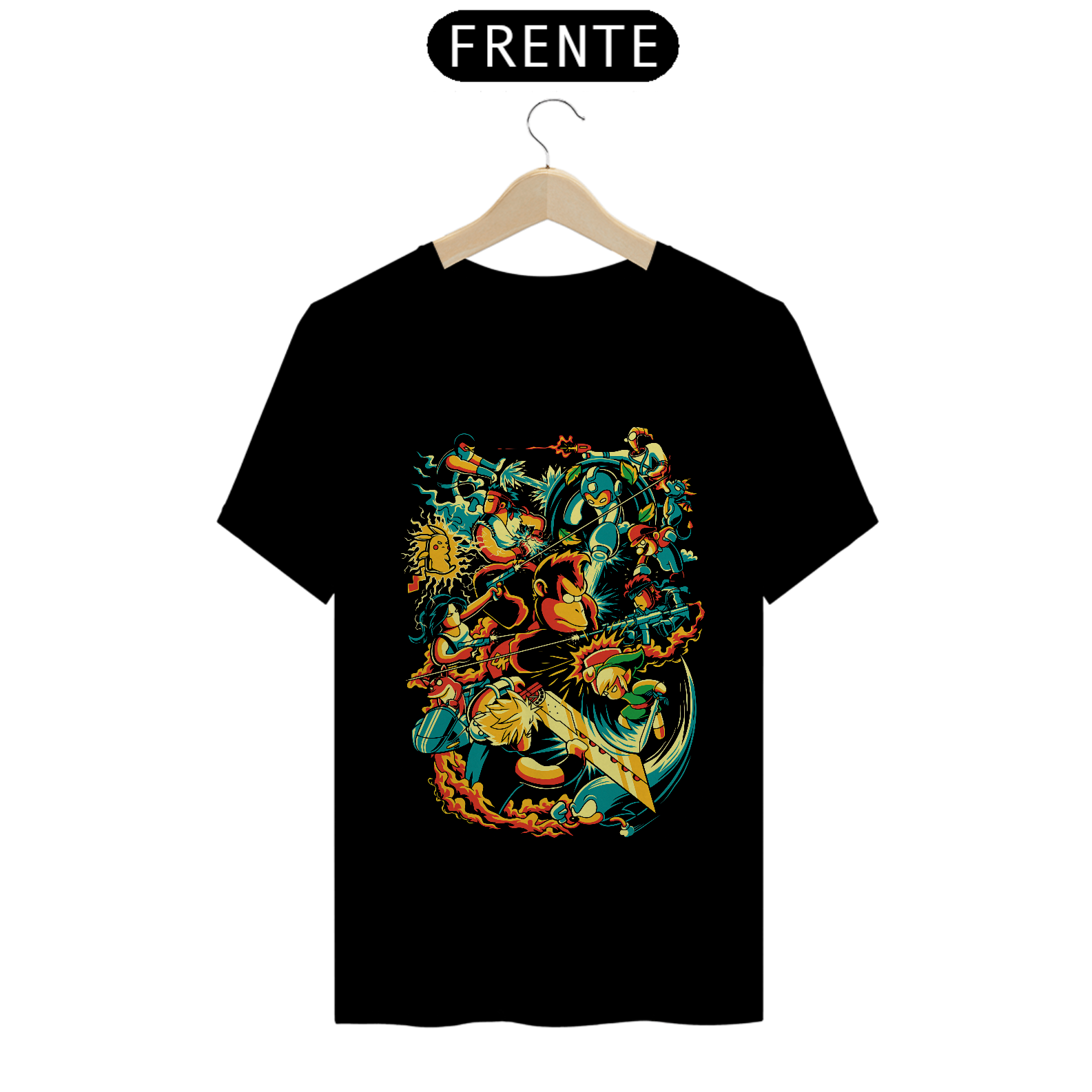Camiseta Video Game Anos 90 Estampa GAME GEEK