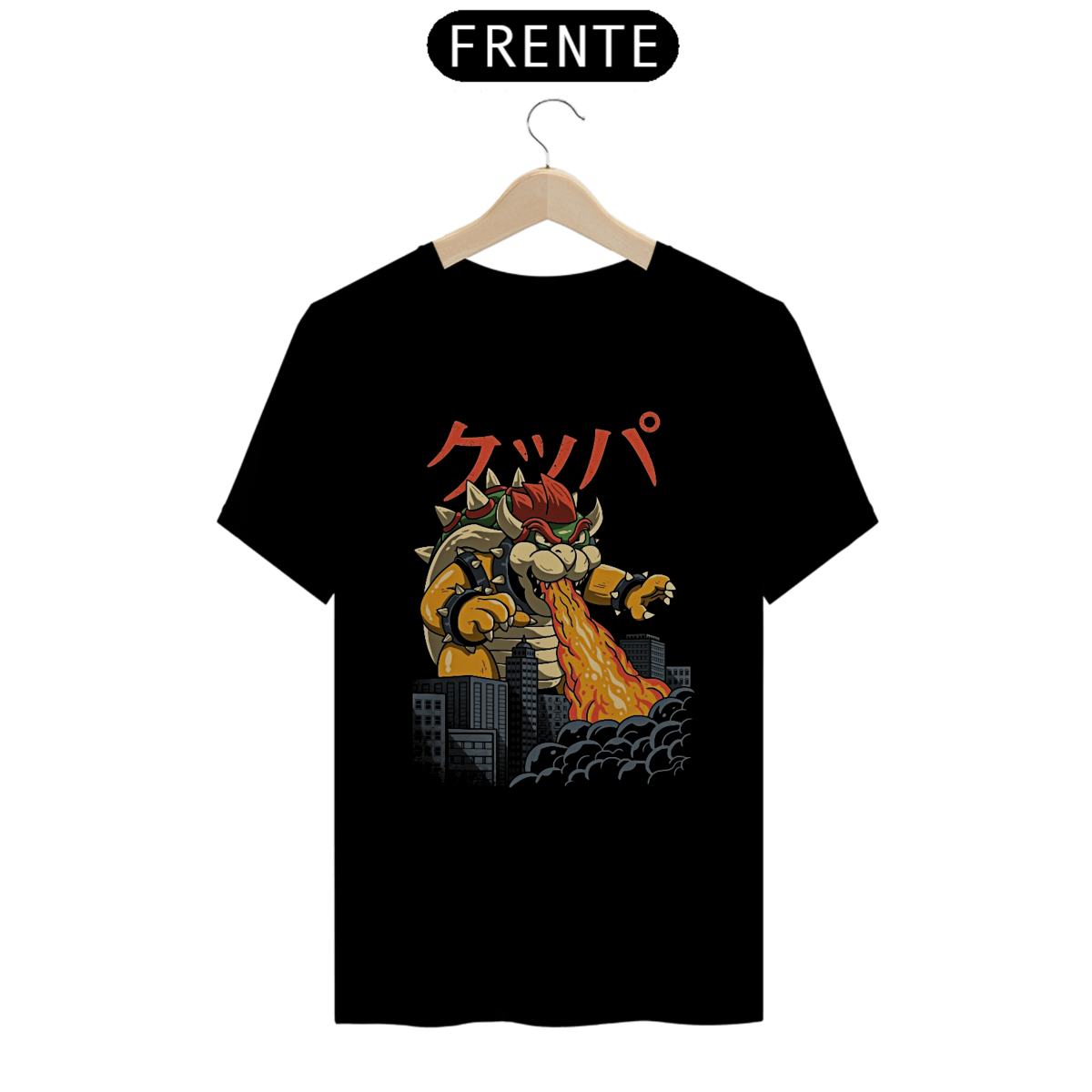 Nome do produto: Camiseta Bowzilla Estampa Japonesa