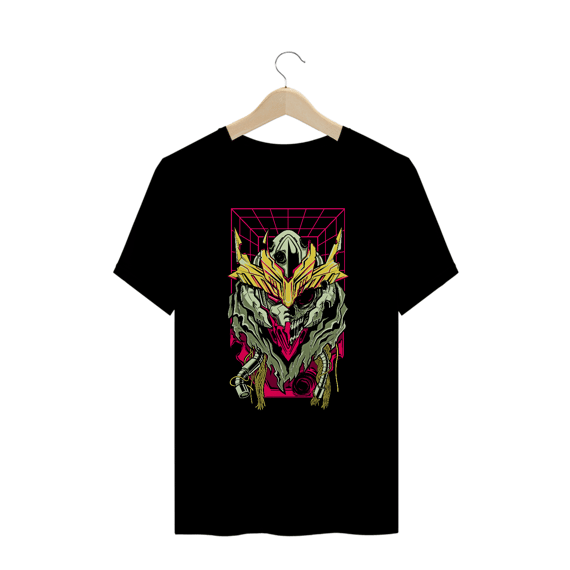 Camiseta Plus Size Robo Danificado