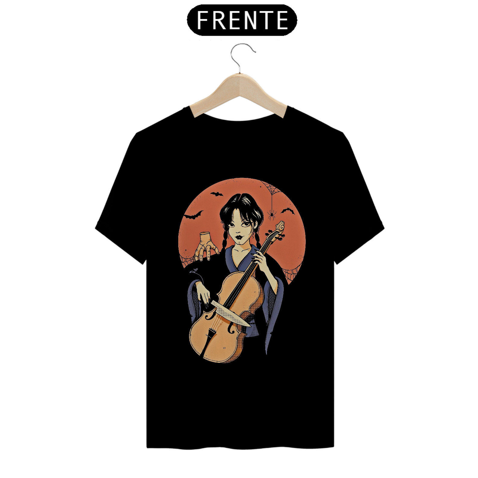Camiseta Sinfonia da Escuridão Estampa GEEK