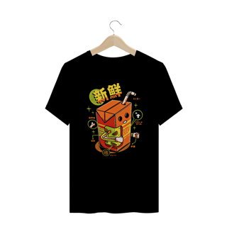 Nome do produto Camiseta Plus Size Anatomia do Suco Estampa Japonesa