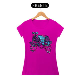 Nome do produto Camiseta Feminina Controle PS Joystick Estampa GAME