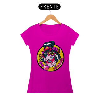 Nome do produto Camiseta Feminina Gueixa bola de chiclete Estampa Japonesa
