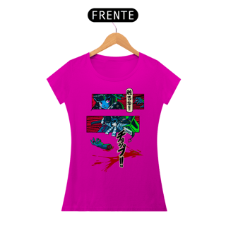 Nome do produto Camiseta Feminina Não me toque Estampa Japonesa