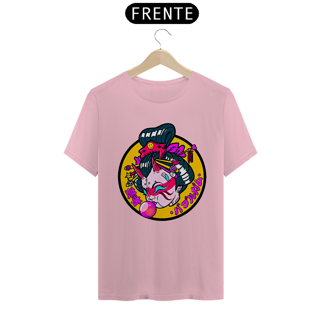 Nome do produto Camiseta Gueixa bola de chiclete Estampa Japonesa