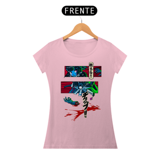 Nome do produto Camiseta Feminina Não me toque Estampa Japonesa