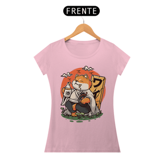 Nome do produto Camiseta Feminina Shiba no Sake Estampa Japonesa 