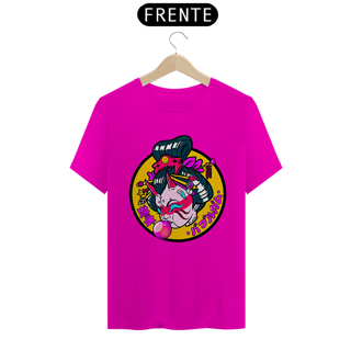 Nome do produto Camiseta Gueixa bola de chiclete Estampa Japonesa