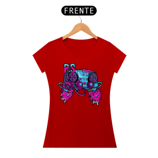 Nome do produto Camiseta Feminina Controle PS Joystick Estampa GAME