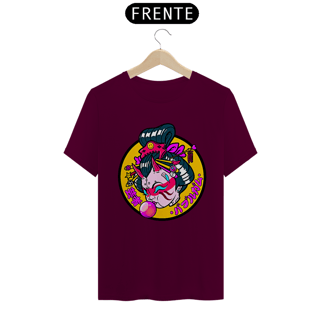 Nome do produto Camiseta Gueixa bola de chiclete Estampa Japonesa