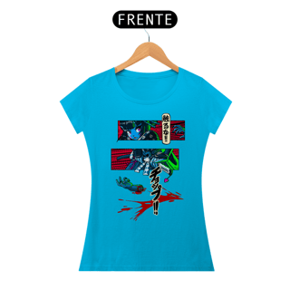 Nome do produto Camiseta Feminina Não me toque Estampa Japonesa