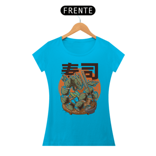 Nome do produto Camiseta Feminina Sushi do Dragão Lendário Estampa Japonesa 