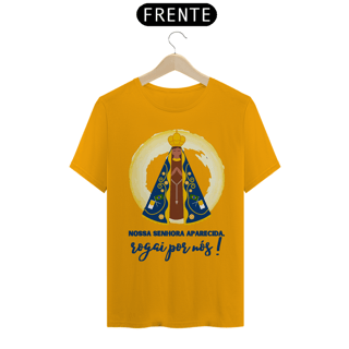 Nome do produto Camiseta Religiosa - Nossa Senhora Aparecida, Rogai Por Nós