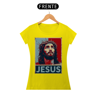 Nome do produto Baby Look Religiosa - Jesus Coroado de Espinhos