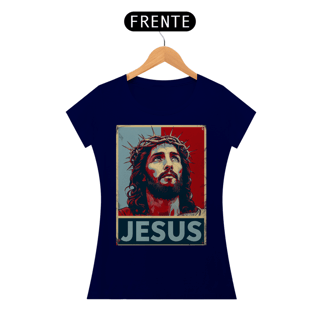 Nome do produto Baby Look Religiosa - Jesus Coroado de Espinhos