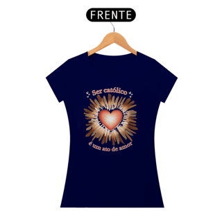 Nome do produto Baby Look Religiosa - 