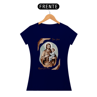 Nome do produto Baby Look Religiosa - São José