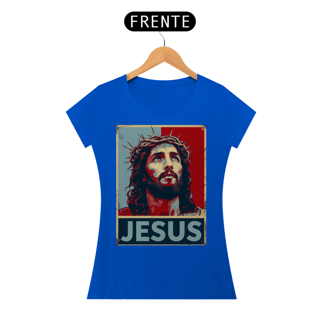 Nome do produto Baby Look Religiosa - Jesus Coroado de Espinhos