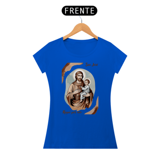 Nome do produto Baby Look Religiosa - São José