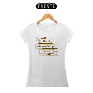Nome do produto Baby Look Religiosa - 