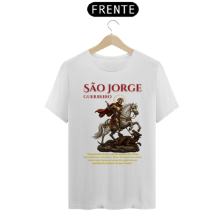 Nome do produto Camiseta Religiosa - São Jorge Guerreiro